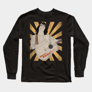 gram parsons /// retro vintage Long Sleeve T-Shirt